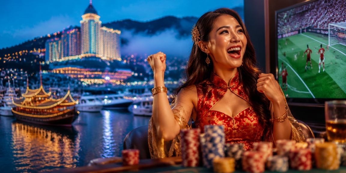 Sports betting atmosphere at Genting Highlands with live display