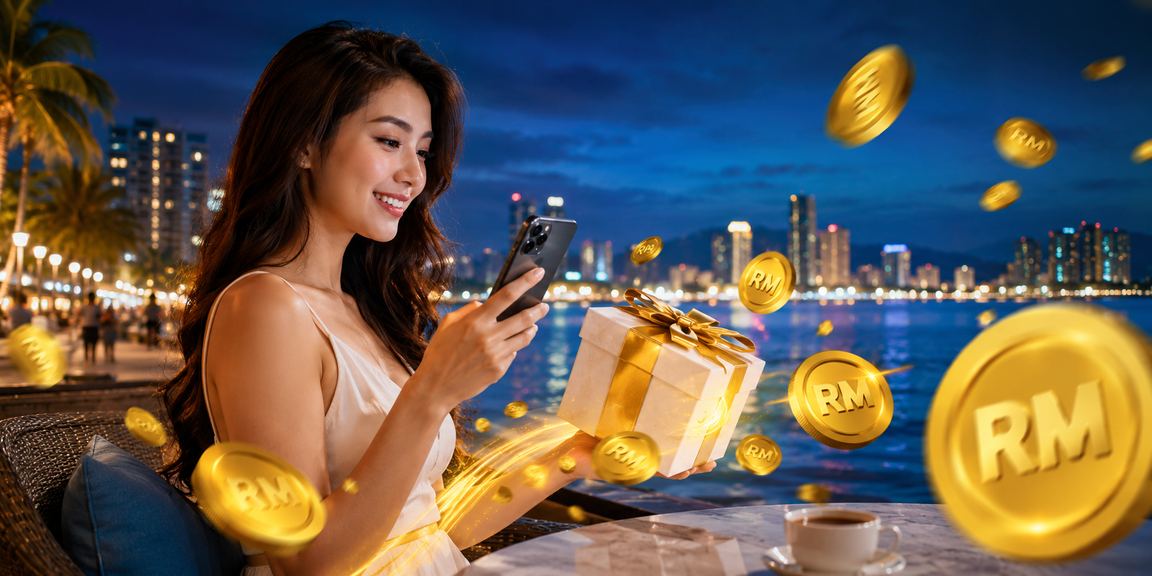 Pengguna t252x di Pulau Pinang membuat deposit pertama dengan bonus pertaruhan